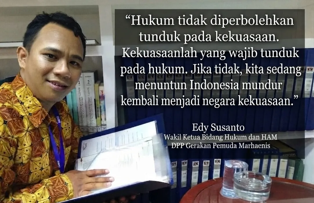 Jogja Daily | Adu Kuat Logika Kekuasaan dan Supremasi Hukum