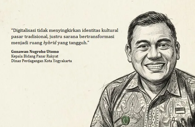 Jogja Daily | Ketika QRIS dan Tawar-Menawar Bertemu di Pasar Tradisional