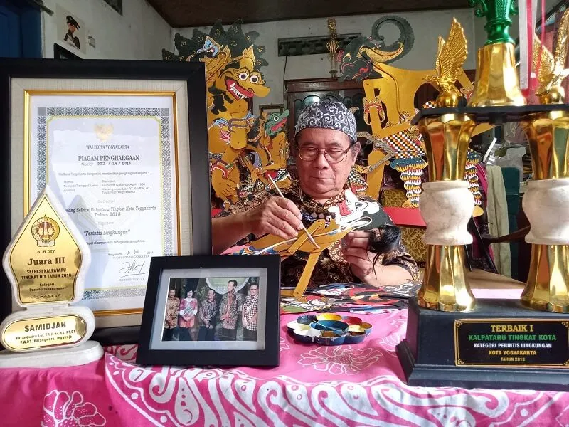 Jogja Daily | Wayang Limbah Ki Samidjan, Potret Adiluhung Budaya Pengolahan Sampah